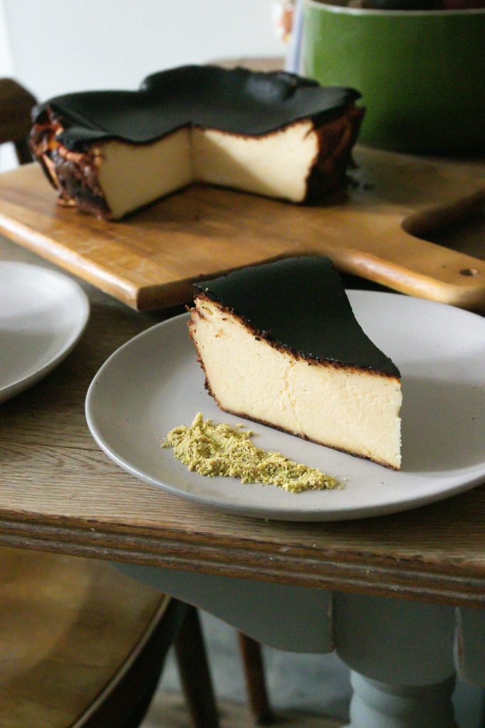 Loaf Pan Basque Cheesecake Recipe