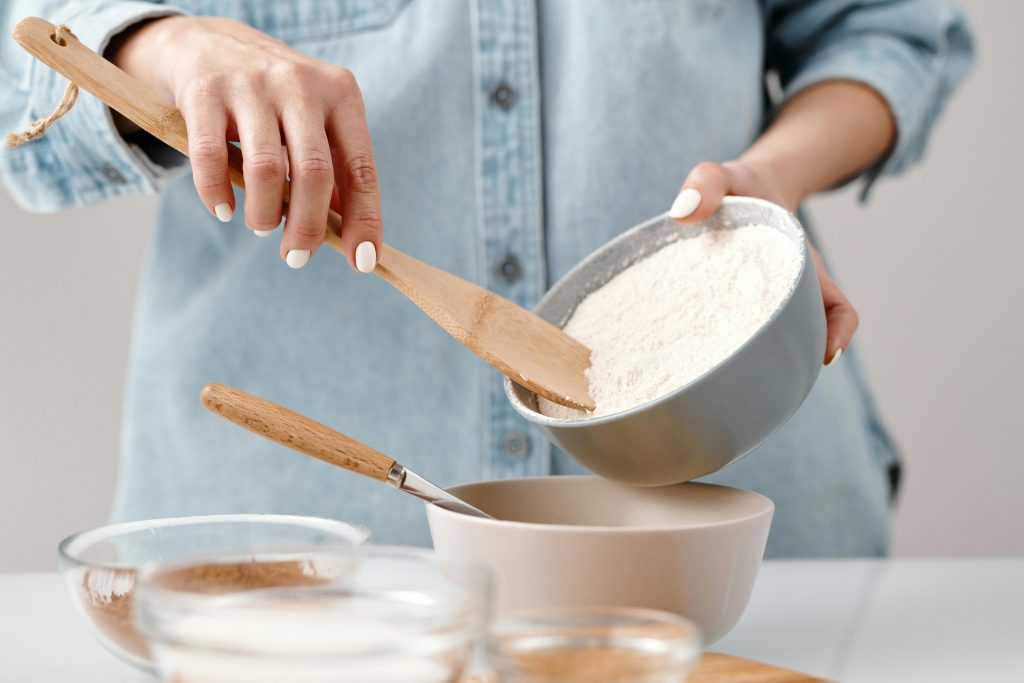 Preparing the Cake Batter